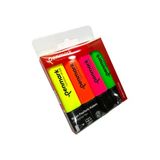 Fosforlu Kalem 4 Lü Asetat Karışık Renk Neon Hs-505-4N 709703