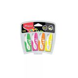 Fosforlu Kalem (işaret Kalemi) Mini 4 Lü Karışık Renk Blister 3154147427774