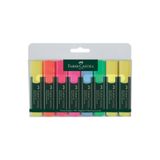 Fosforlu Kalem Karışık Renk 8'li Set,Su Bazlı, Kesik Uçlu, Ergonomik Tasarım KRT.4005401548621