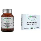 Fosfotidilserin ve Omega 3 30 Kapsül + Biotin 5000 Mcg 30 Tablet