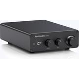 Fosi Audio TB10D 600 Watt TPA3255 Mini Amplifikatör Hifi Stereo Sınıf D Amplifikatör Entegre Dijital 2 Kanallı Ses Alıcısı Pasif Ev Hoparlörü Için Yükseklik ve Bas Ayarlı - Siyah