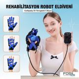 Fosil Sağ El İçin El Parmak Kaslarını Güçlendiren Fizik Tedavi Robot Eldiveni Orta Dirençli Kullanım