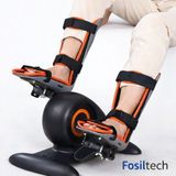 FosilTech Bacak Sabitlemeli Robot Bisiklet – Evde Güvenli Fizik Tedavi - Siyah