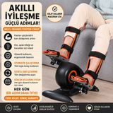 FosilTech Programlanabilir 20 Kademeli Bacak Fizik Tedavi Cihazı - Siyah