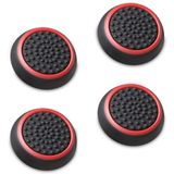 Fosmon [4] Analog Stick Joystick Controller için Performance baş parmak eklentisi PS4 | PS3 | Xbox One | Xbox One S | Xbox 360 | Wii U (Siyah ve Mavi) A1668