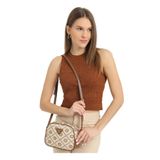 Fossil 05FM24Y1010 Taba Kadın Kanvas Çapraz Çanta