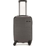 Fossil 55CM Kabin Boy Valiz ABS Malzeme ile Teleskopik Sap Özellikli FSL111 - Antrasit