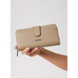 Fossil Clutch El Çantası, 19x10x3 cm, 06fs25y11, Vizon, Kadın