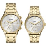 Fossil FBQ2899SET Erkek|kadın Kol Saati - Altın