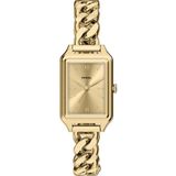Fossil FES5478 Quartz Çelik Altın Rengi 23 mm Kadın Kol Saati - Renkli