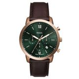 Fossil FFS6073 Kahverengi Rose Gold Erkek Kol Saati