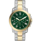 Fossil FFS6131 Altın Metalik Gri Erkek Kol Saati