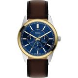 Fossil FFS6195 Erkek Kol Saati - Kahverengi