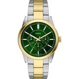 Fossil FFS6197 Erkek Kol Saati - Altın - Metalik Gri