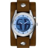Fossil FLE1229 Big Tic Limited Edition Kol Saati - Kahverengi