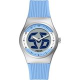 Fossil FLE1240 Big Tic Kol Saati - Mavi
