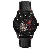 Fossil FLE1247SET Marvel x Fossil Limited-Edition Spider-Man Erkek Kol Saati ve Yaka İğnesi Seti