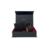 Fossil Kahve Napa Cuzdan 1826&3,5 Cm Hakiki Deri Kemer Seti 110Cm
