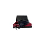 Fossil Lacivert Desenli Hakiki Deri Spor Erkek Kemeri 4Cm-125