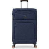 Fossil Unisex Kumaş Büyük Boy Ultra Hafif Şifreli Körüklü Kendi Etrafında Dönebilen Valiz 010-01 - STD - Lacivert
