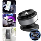Fostex Manyetik telefon tutucu, araç telefonu tutucusu, 360° dönme, N52 güçlü mıknatıs, iPhone Android ve tüm akıllı telefonlar için eller serbest otomobil cep telefonu tutucusu