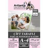 Fotoğraf Baskı Kağıdı A-4 150 Gr/m2 50'li 1 Paket A4 Fotoğraf Kağıdı Ofis Ve Ev Tipi Mürekkepli Yazıcılar İçin