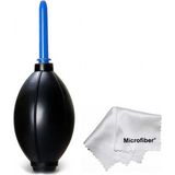 Fotograf Makineleri ve Lensleri Temizlemek Için Hava Pompası Dust Blower + Microfiber Bez