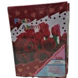 Fotoğraf Resim Albümü10x15 cm 100'lük Çiçek Desenli