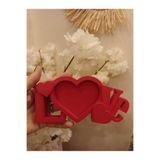Fotoğraflık Kalp Dekorasyon Love 9 * 17 cm Sevgililer Günü Yılbaşı Hediyesi