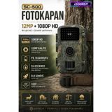Fotokapan Vahşi Yaşam Takip Avcı Kamerası Su Geçirmez 1080p Gece Görüşlü Harekete Duyarlı Güvenlik Kamerası Dış Mekan
