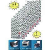 Fotokopi Kağıdı A4 80 gr 500 Lü 8 Paket Copierbond Fotokopi Kağıdı Lazer Inkjet ve Fotokopi Makineleri Için Uyumlu