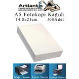 Fotokopi Kağıdı A5 80 Gr 500 Lü 1 Paket Fotokopi Kağıdı Lazer İnkjet Ve Fotokopi Makineleri İçin Uyumlu