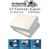 Fotokopi Kağıdı A5 80 Gr 500 Lü 2 Paket Fotokopi Kağıdı Lazer İnkjet Ve Fotokopi Makineleri İçin Uyumlu