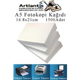 Fotokopi Kağıdı A5 80 Gr 500 Lü 3 Paket Fotokopi Kağıdı Lazer İnkjet Ve Fotokopi Makineleri İçin Uyumlu