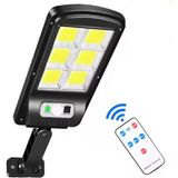 Fotoselli 3 Modlu Cob LED Solar Güneş Enerjili Sokak Lambası Bahçe Aydınlatması 35CM x 11.5cm - Çok Renkli - Standart