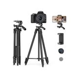 Fototek 135 CM Pro Plus Dslr Foto Kamera Cep Telefonu Tripod Telefon Tutucu + Çanta
