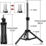 Fototek 2 Metre Light Stand Profesyonel Işık Ayağı 200 Cm 3 Kg Kapasiteli 2M Işık Ayağı