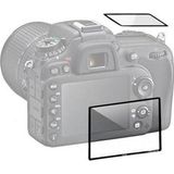 Fototek Nikon D600 Fotoğraf Makinesi Için Lcd Ekran Koruyucu Çift Ekran Camı Fiber Bez Kırılmaz Cam