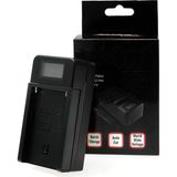 Fototek Sony Fw-50 Batarya Için Dijital Şarj Aleti Kamera Hızlı Şarj Cihazı Göstergeli Fw 50 Şarj
