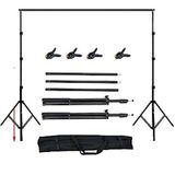 FototekFotograf 3x3m Backdrop Fon Standı Stüdyo Stand Kit Taşıma Çantalı Set 3x3 Metre Fon Stant