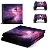 FOTTCZ PS4 Konsolu ve 2 Adet Kontrol Cihazları için Tam Gövde Vinil Kaplama Çıkartma Kapağı Çift Bulutsu