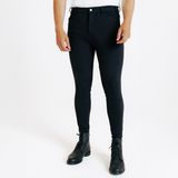 Fouganza Erkek Binici Pantolonu - Siyah - 100