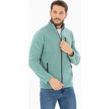 Four Man Erkek Polar Ceket (T-SHIRT HEDİYELİ ) - Açık Yeşil