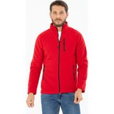 Four Man Erkek Polar Üç Cepli Softshell - Kırmızı