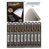 Four Season 100 Adet 9 Mm İnce Dar Maket Bıçağı Ucu Yedeği Çok Renkli