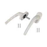 Four Season 2 Adet Beyaz Renkli Aluminyum Döküm Boyalı Pvc Pimapen Pencere Kolu