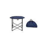 Four Season Katlanır Kamp Masası Taşıma Çantalı Yuvarlak 71 cm Lacivert - Mavi