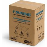 Fourend Laminasyonlu Muayene Masa Örtüsü 50X50 Rulo Sedye Örtüsü Su Geçirmez 20 Adet