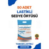 Fourend Yeni Nesil Lastikli Sedye Örtüsü 50'li 80X240