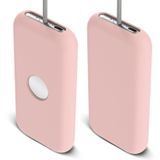 Foursea Vision Pro Pil Paketi Kılıfı için Yumuşak Silikon Kılıf - Kullanışlı Pil Tutucu - VR Kulaklık için Vision Pro Aksesuar Kılıfı - Apple Vision Pro Pil için Silikon Koruyucu (Pembe)